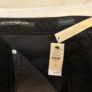 Talbots Curvy New  Straight Leg Pant (slimming)